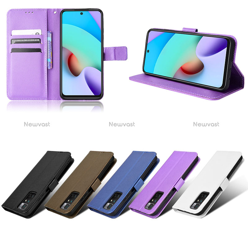 Leather Case Stands Flip Cover Holder BY1 for Xiaomi Redmi Note 11 4G (2022)