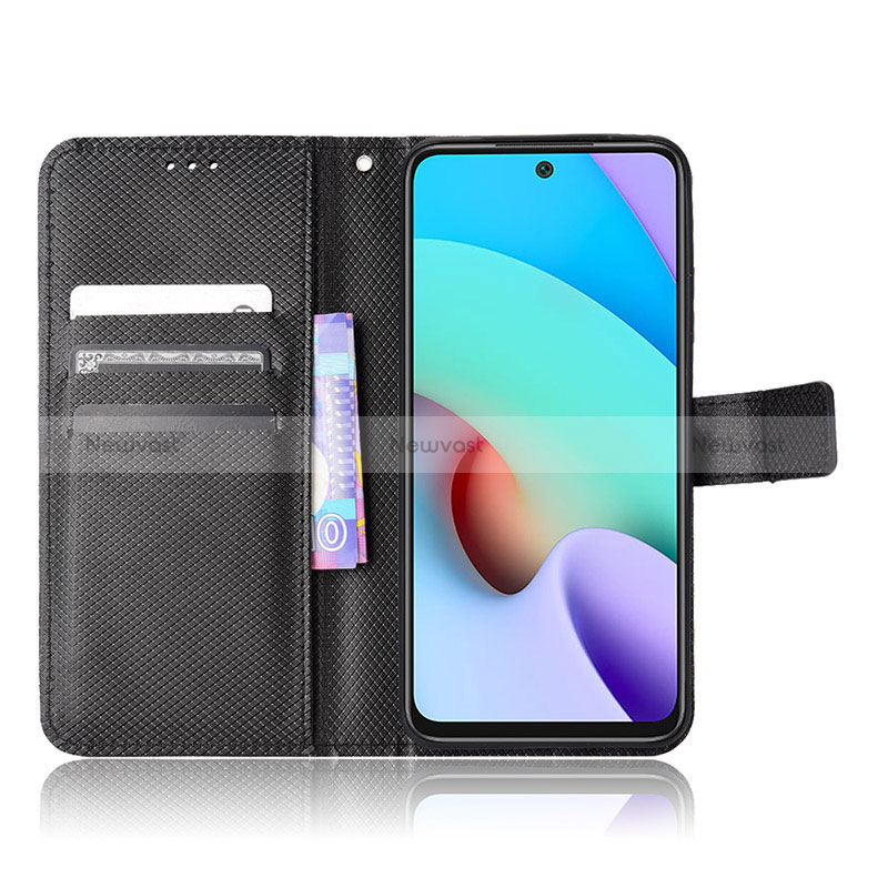 Leather Case Stands Flip Cover Holder BY1 for Xiaomi Redmi Note 11 4G (2022)