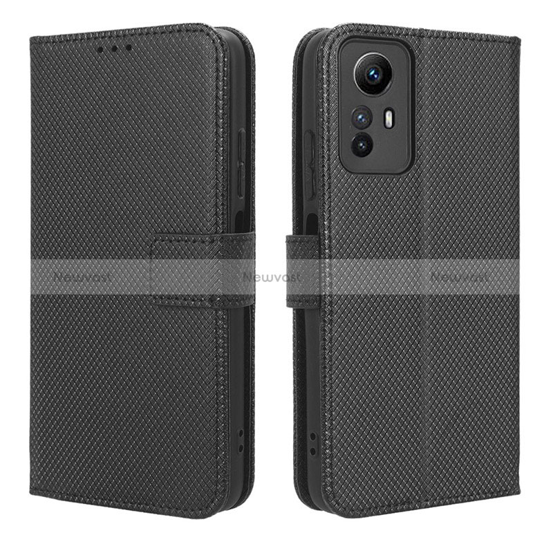 Leather Case Stands Flip Cover Holder BY1 for Xiaomi Redmi Note 12S