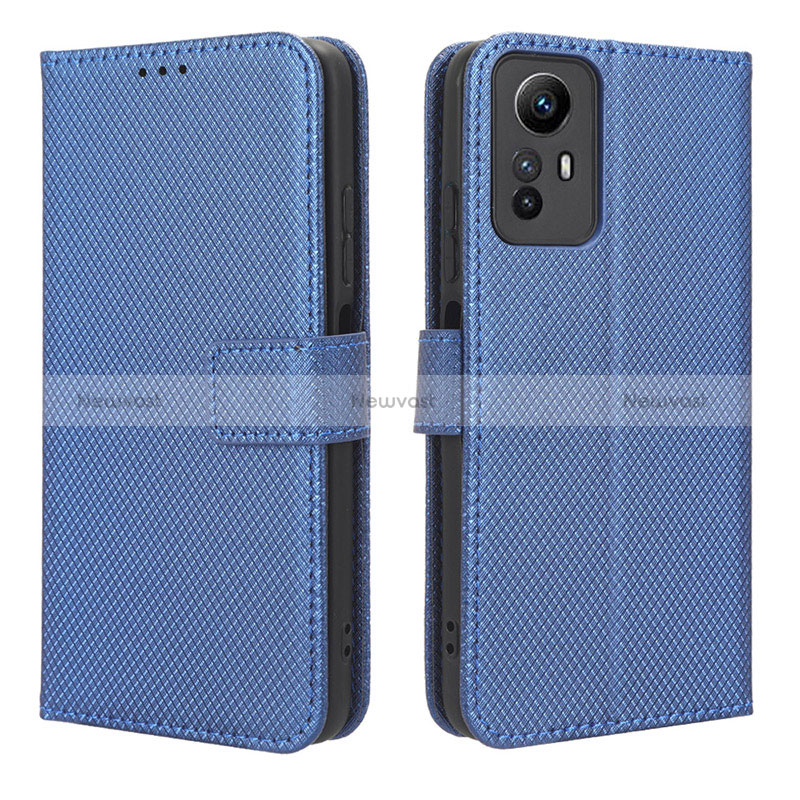 Leather Case Stands Flip Cover Holder BY1 for Xiaomi Redmi Note 12S