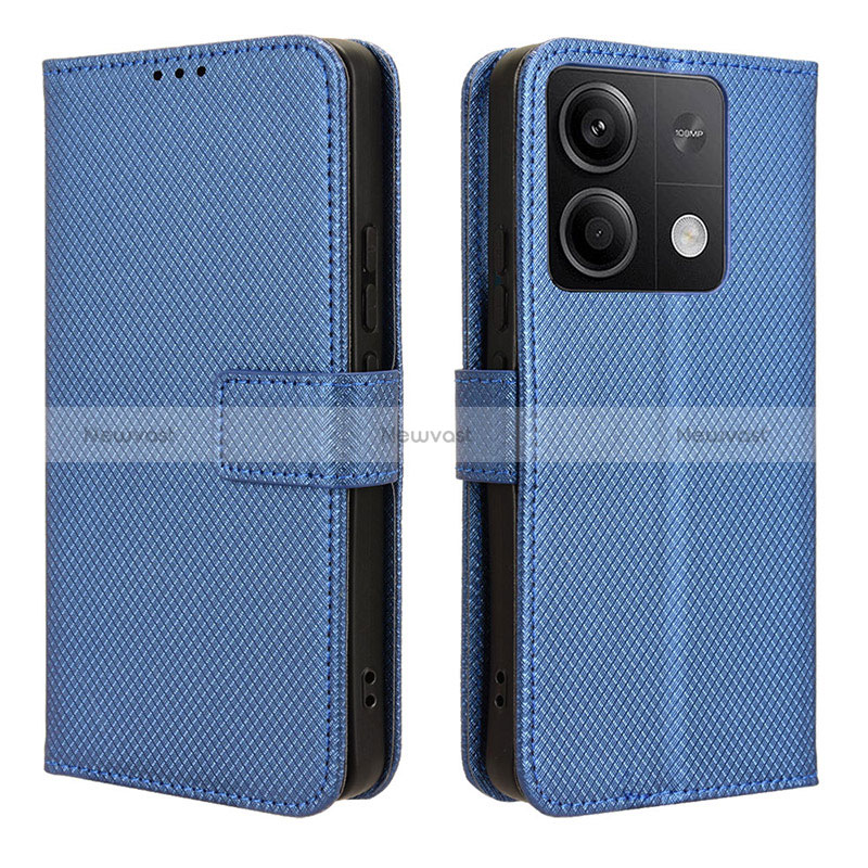 Leather Case Stands Flip Cover Holder BY1 for Xiaomi Redmi Note 13 5G