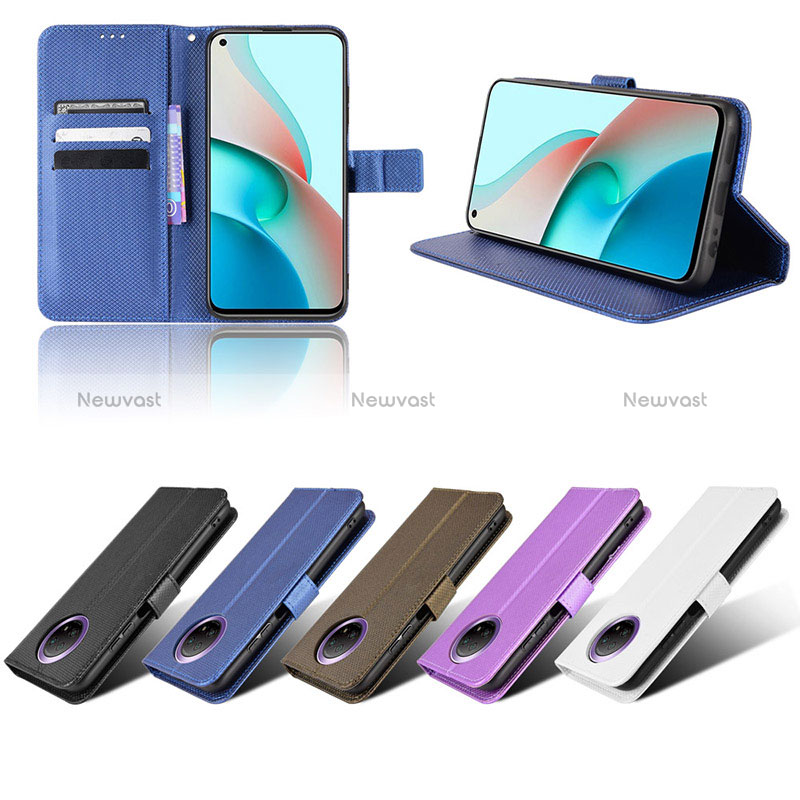 Leather Case Stands Flip Cover Holder BY1 for Xiaomi Redmi Note 9 5G