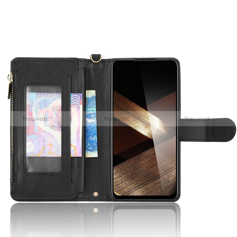 Leather Case Stands Flip Cover Holder BY2 for Asus ZenFone 10