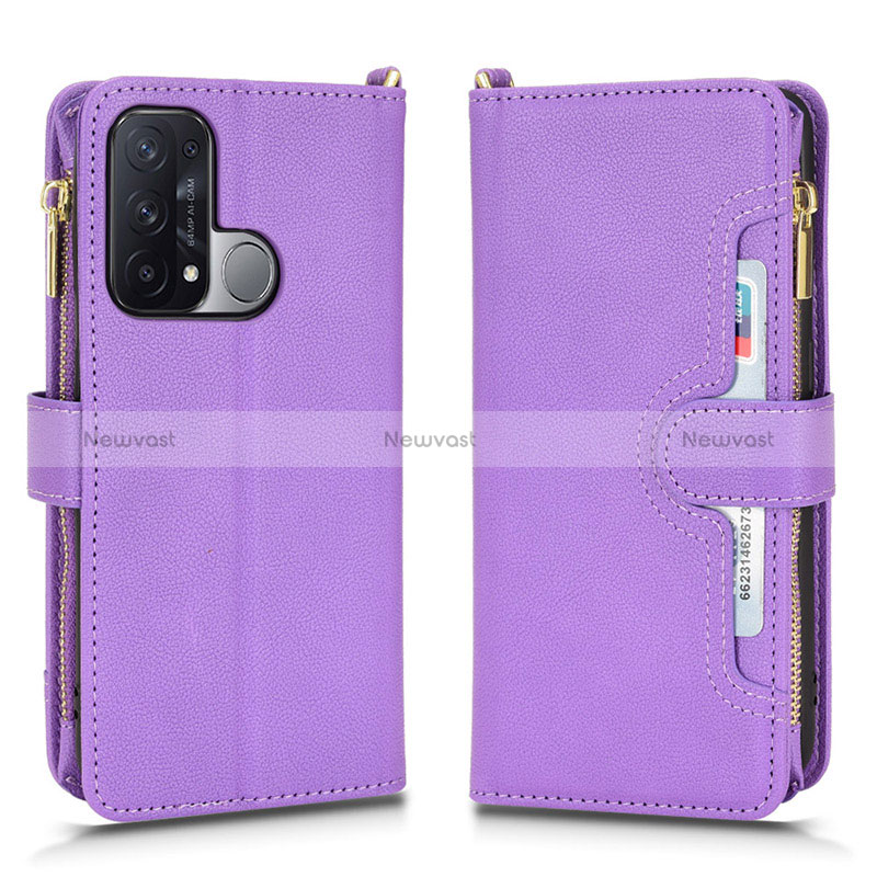 Leather Case Stands Flip Cover Holder BY2 for Oppo Reno5 A