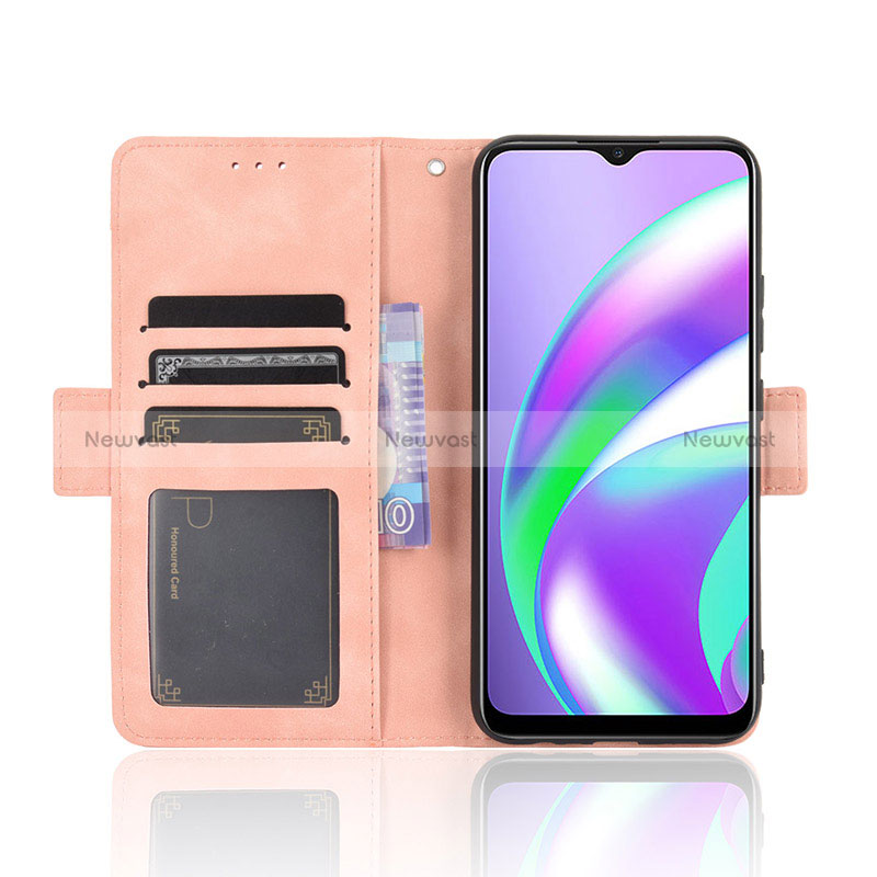 Leather Case Stands Flip Cover Holder BY2 for Realme 7i RMX2193