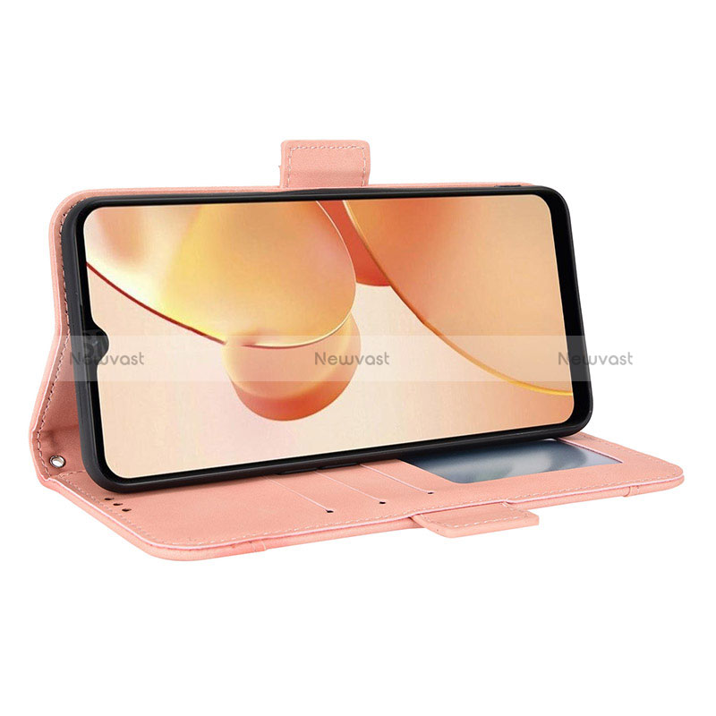 Leather Case Stands Flip Cover Holder BY2 for Realme C31