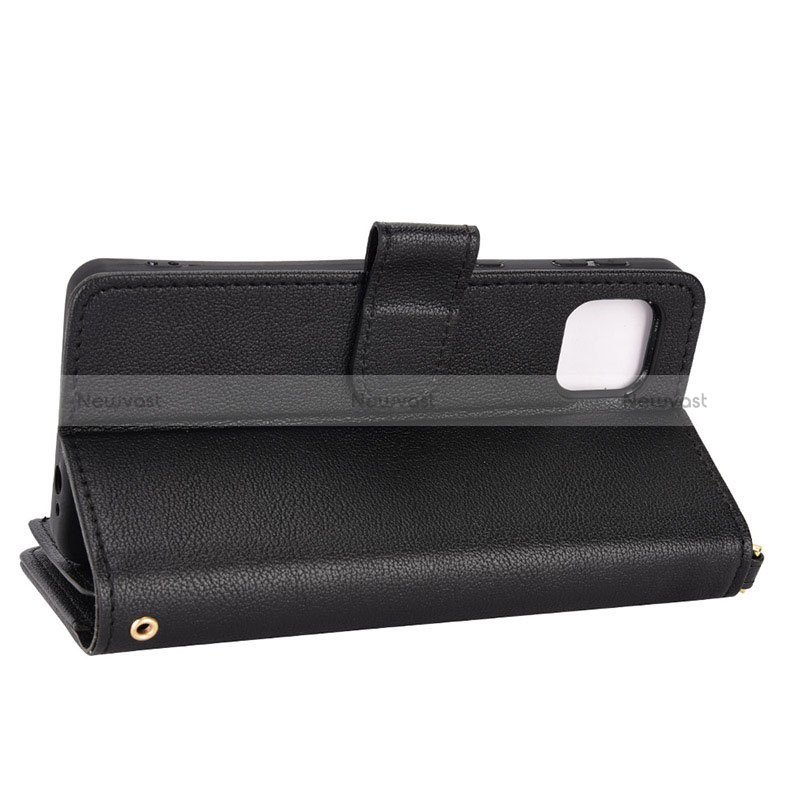 Leather Case Stands Flip Cover Holder BY2 for Sharp Aquos Sense6