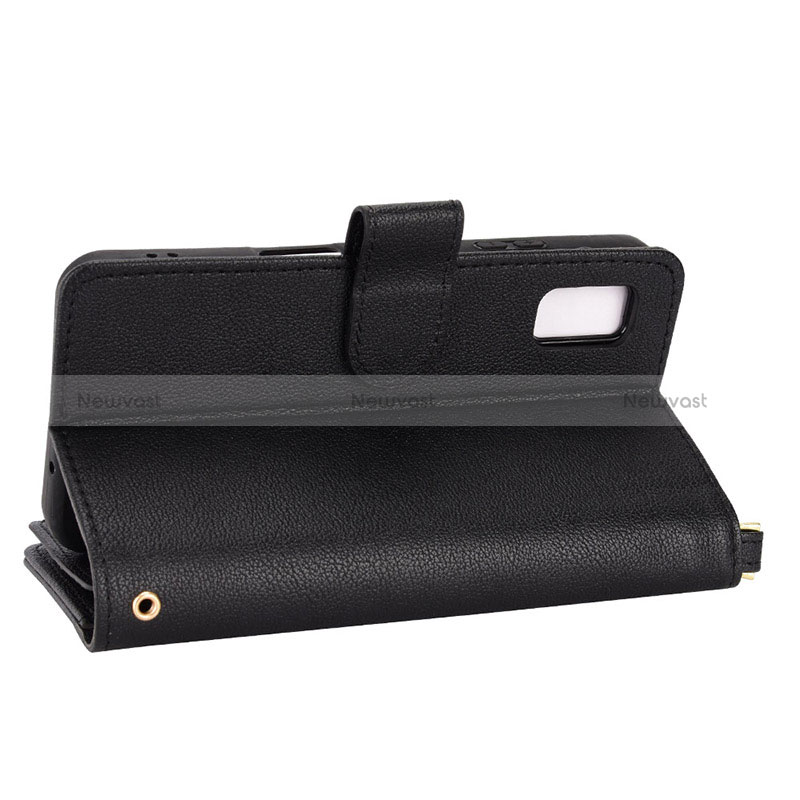 Leather Case Stands Flip Cover Holder BY2 for Sharp Aquos wish