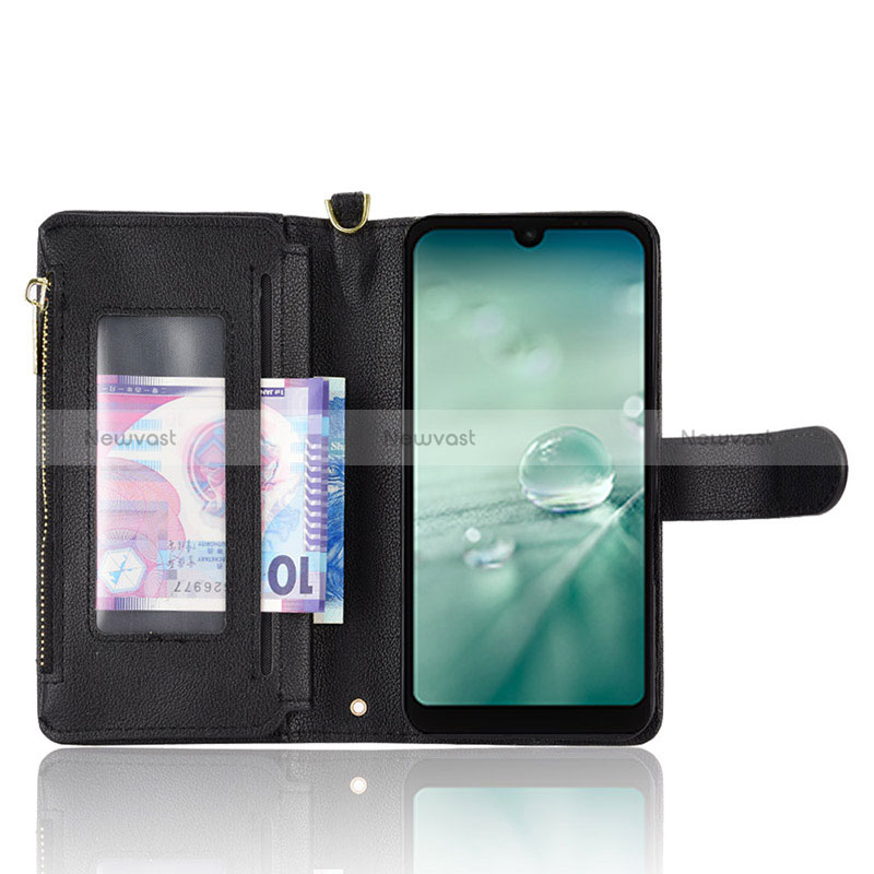 Leather Case Stands Flip Cover Holder BY2 for Sharp Aquos wish