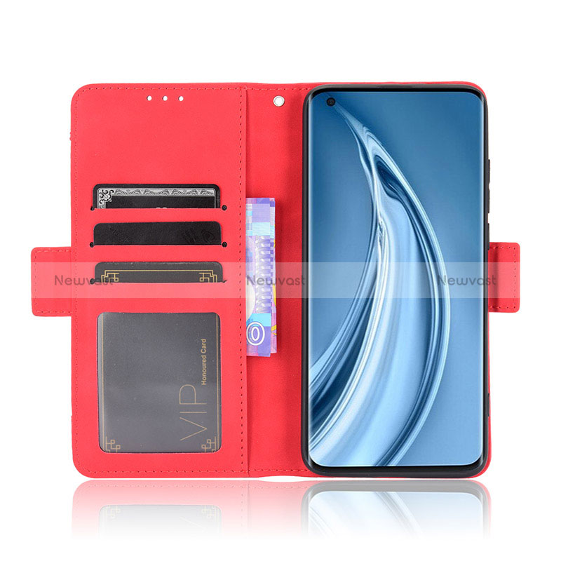 Leather Case Stands Flip Cover Holder BY2 for Xiaomi Mi 10S 5G