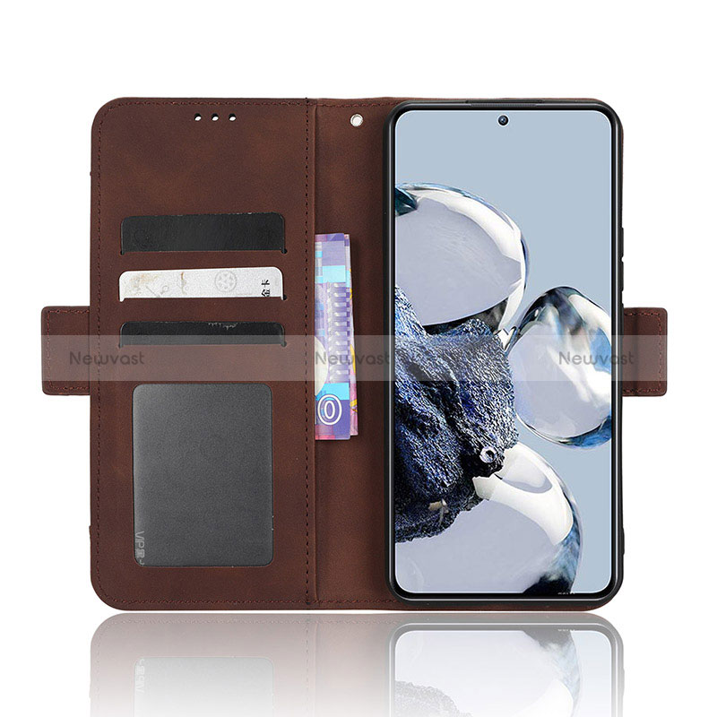 Leather Case Stands Flip Cover Holder BY2 for Xiaomi Mi 12T 5G