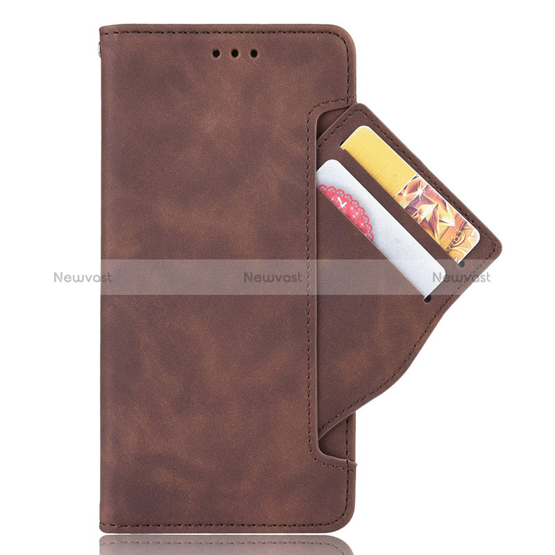 Leather Case Stands Flip Cover Holder BY2 for Xiaomi Poco M4 Pro 4G