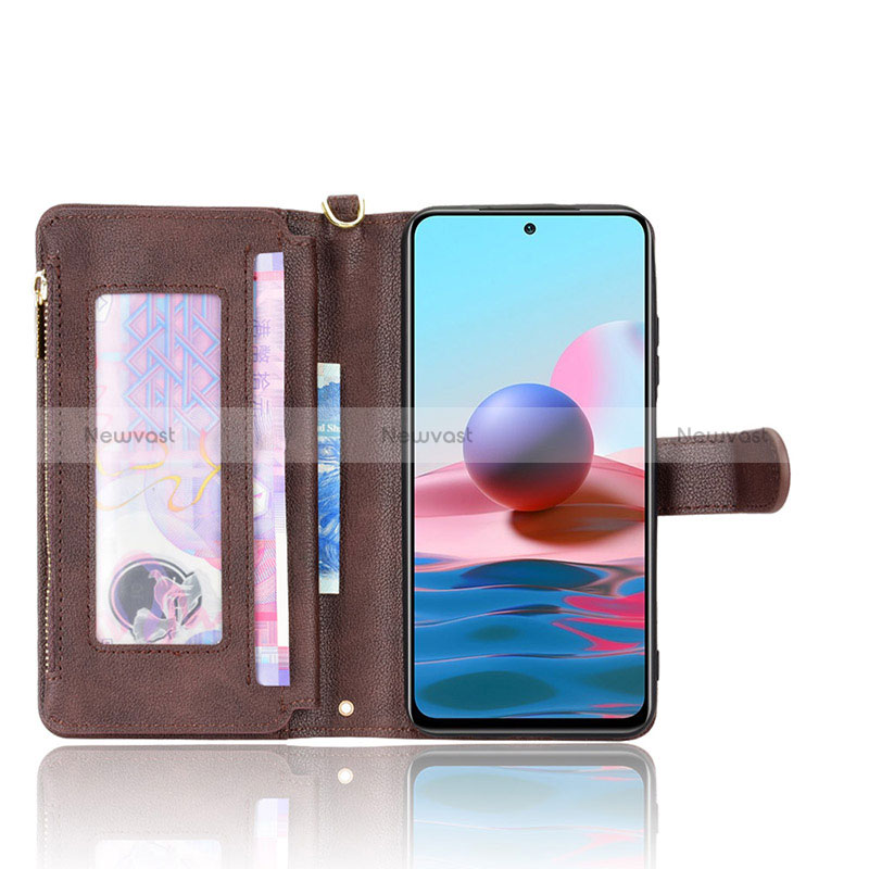 Leather Case Stands Flip Cover Holder BY2 for Xiaomi Poco M5S