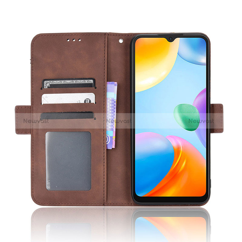 Leather Case Stands Flip Cover Holder BY2 for Xiaomi Redmi 10 Power