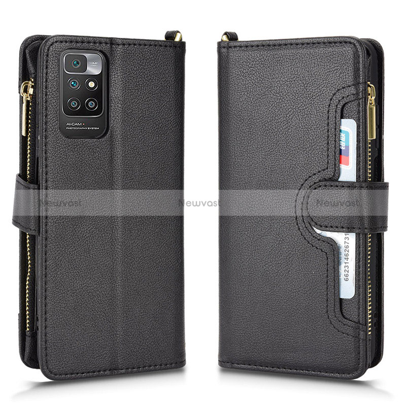 Leather Case Stands Flip Cover Holder BY2 for Xiaomi Redmi Note 11 4G (2021)