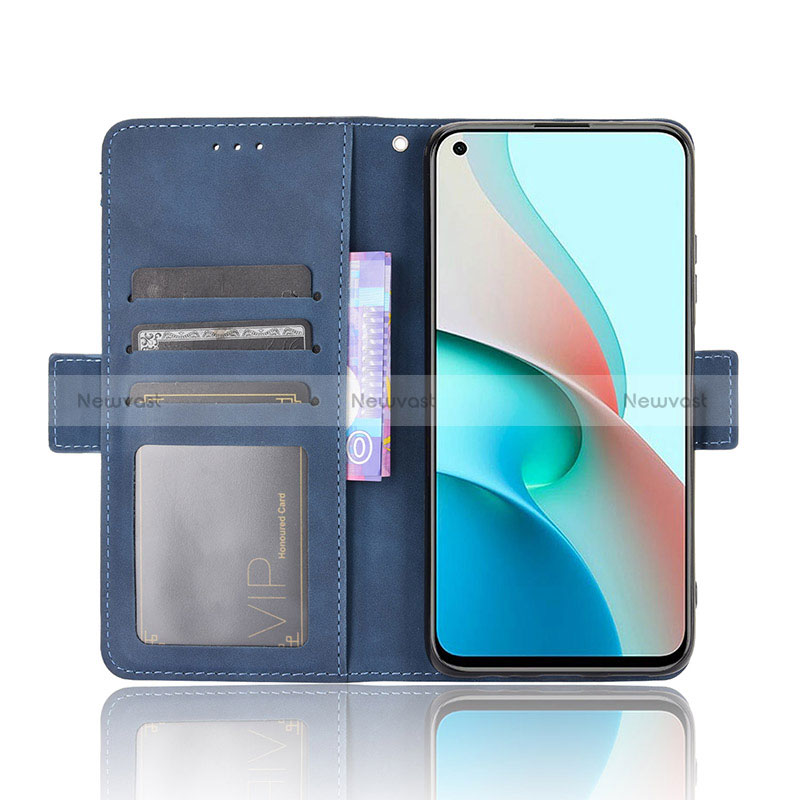 Leather Case Stands Flip Cover Holder BY2 for Xiaomi Redmi Note 9T 5G