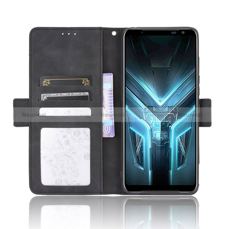 Leather Case Stands Flip Cover Holder BY3 for Asus ROG Phone 3 Strix ZS661KS