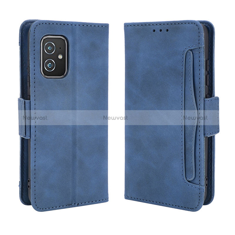 Leather Case Stands Flip Cover Holder BY3 for Asus ZenFone 8 Mini