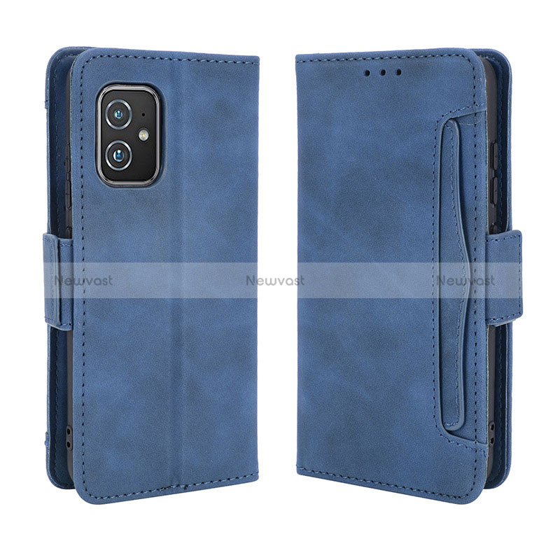 Leather Case Stands Flip Cover Holder BY3 for Asus Zenfone 8 ZS590KS