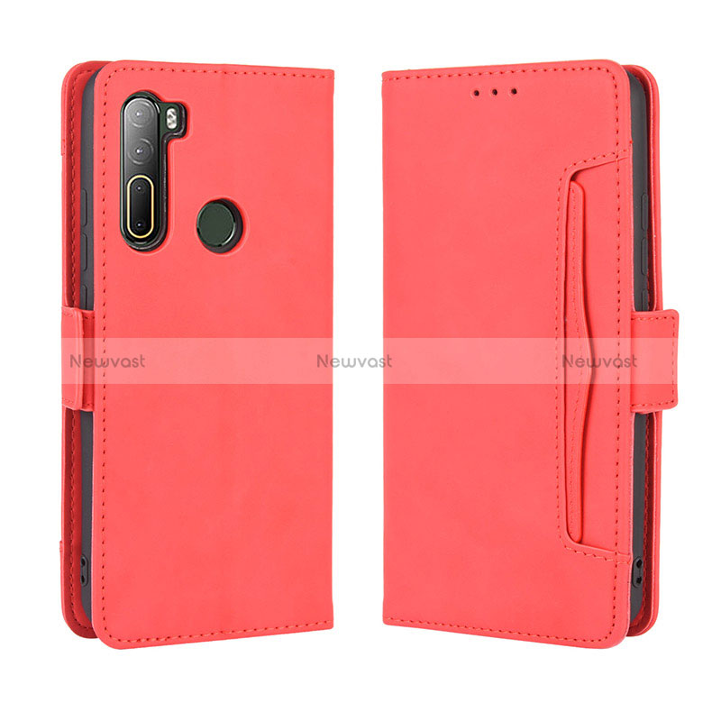 Leather Case Stands Flip Cover Holder BY3 for HTC U20 5G