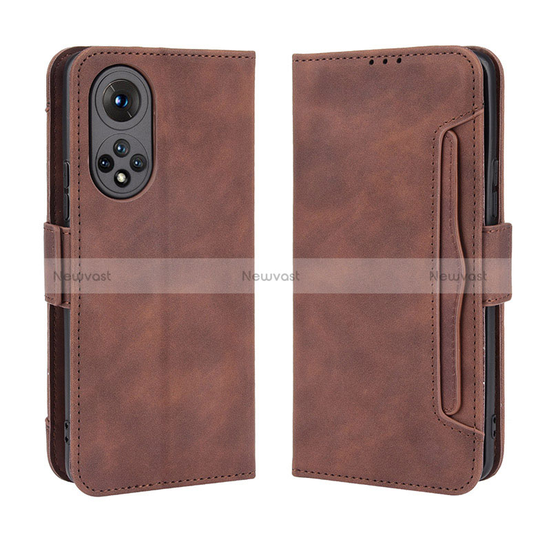 Leather Case Stands Flip Cover Holder BY3 for Huawei Honor 50 5G