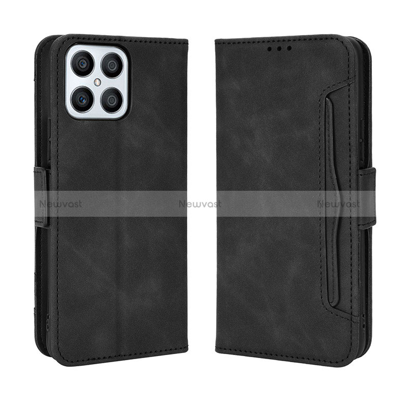 Leather Case Stands Flip Cover Holder BY3 for Huawei Honor X8 4G