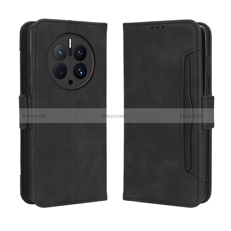 Leather Case Stands Flip Cover Holder BY3 for Huawei Mate 50 Pro