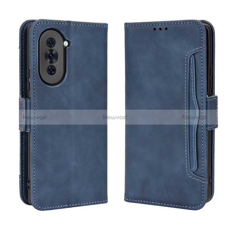 Leather Case Stands Flip Cover Holder BY3 for Huawei Nova 10 Pro