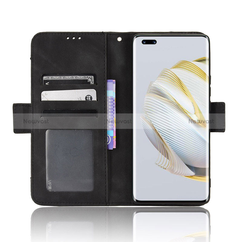 Leather Case Stands Flip Cover Holder BY3 for Huawei Nova 10 Pro