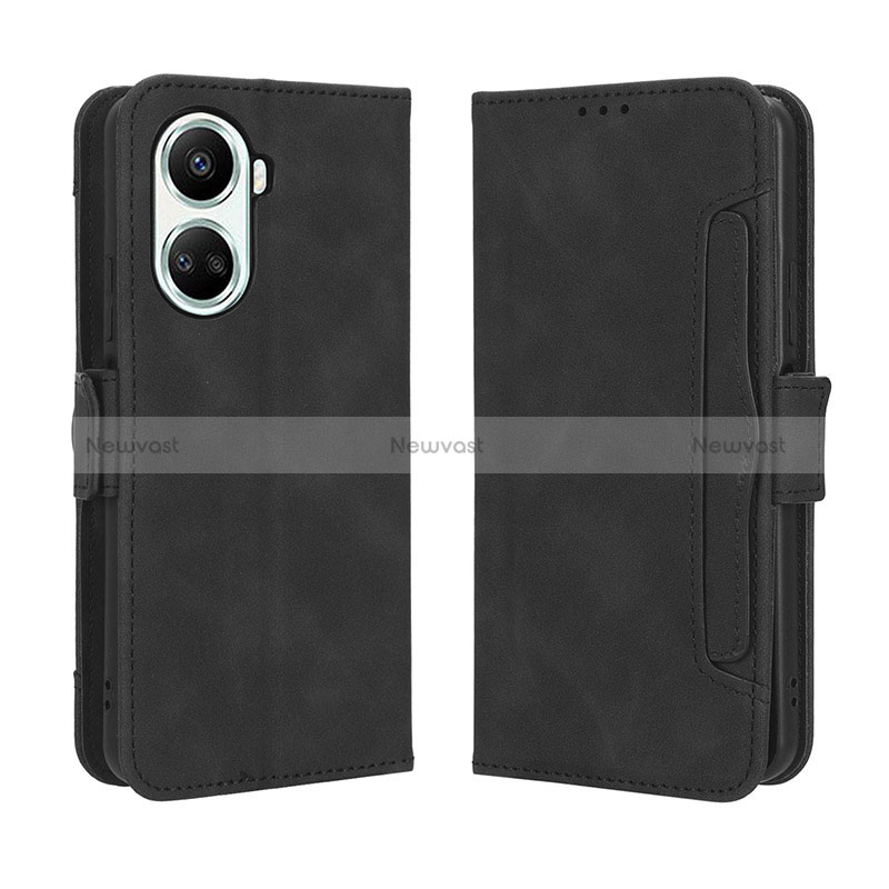 Leather Case Stands Flip Cover Holder BY3 for Huawei Nova 10 SE