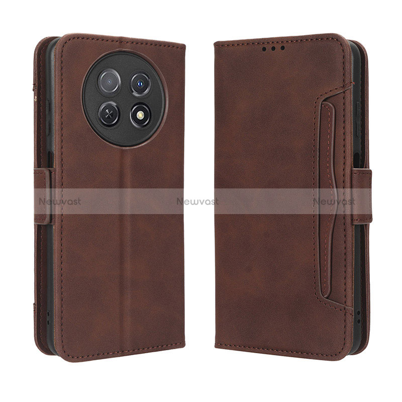 Leather Case Stands Flip Cover Holder BY3 for Huawei Nova Y91