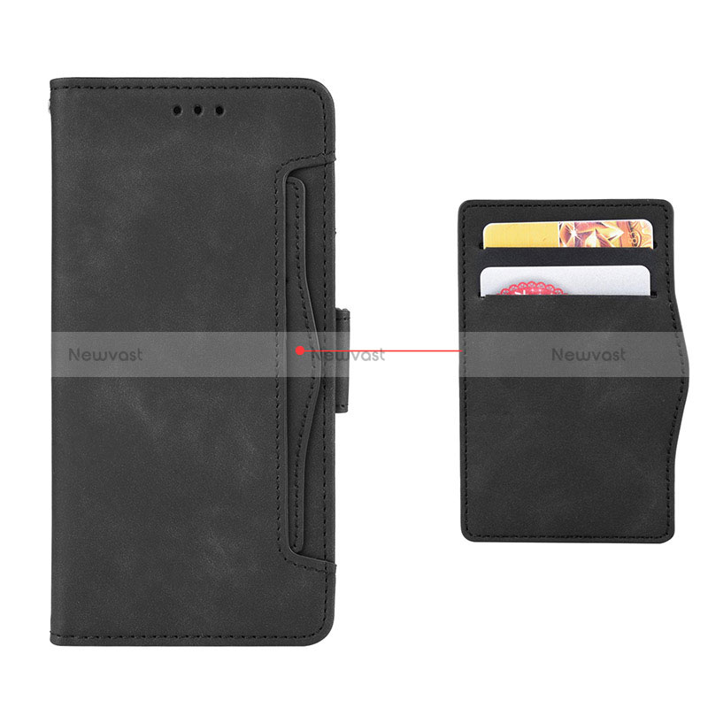 Leather Case Stands Flip Cover Holder BY3 for Nokia 5.4