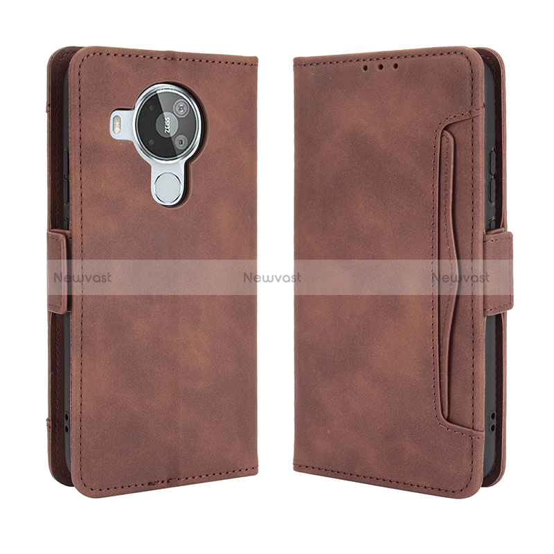 Leather Case Stands Flip Cover Holder BY3 for Nokia 7.3