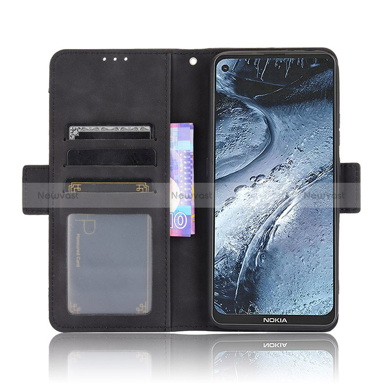 Leather Case Stands Flip Cover Holder BY3 for Nokia 7.3