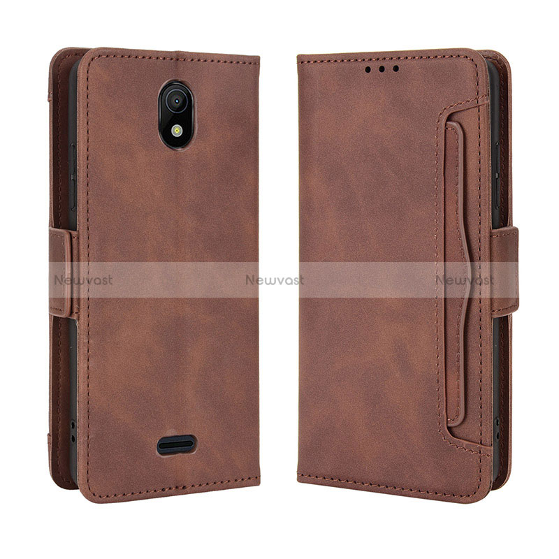 Leather Case Stands Flip Cover Holder BY3 for Nokia C100