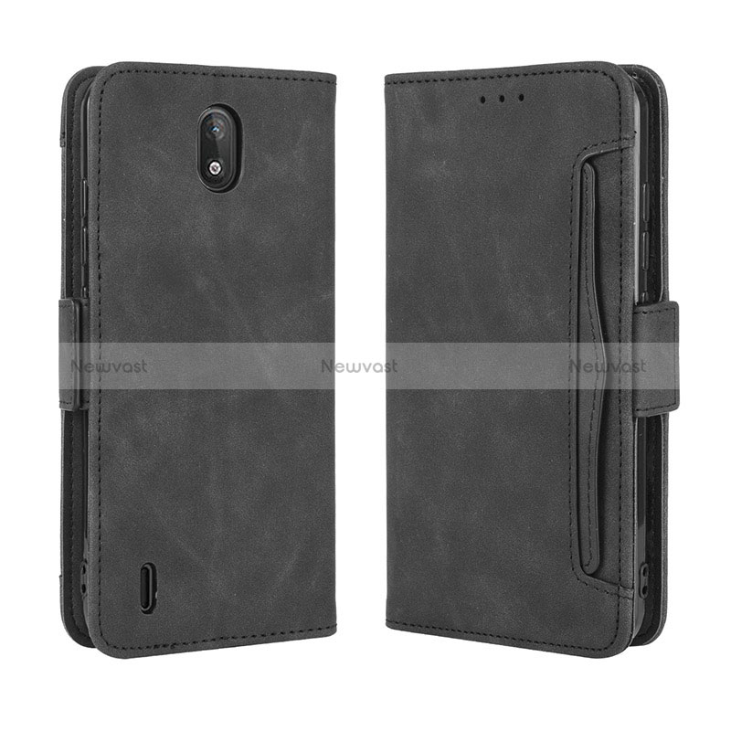 Leather Case Stands Flip Cover Holder BY3 for Nokia C2