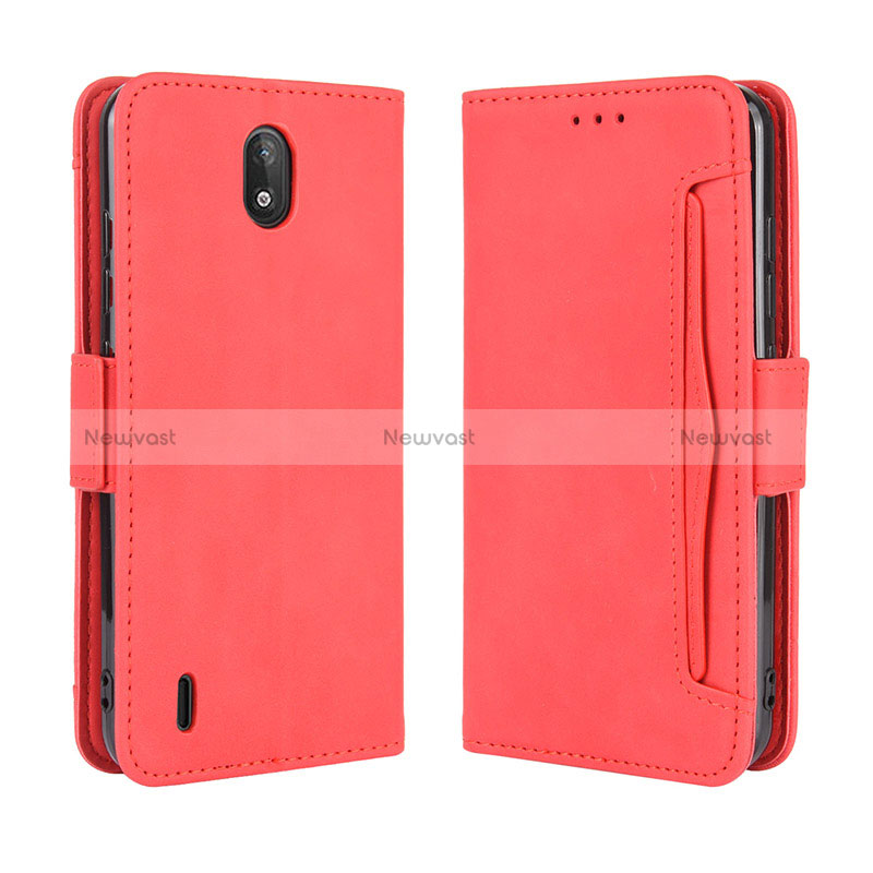 Leather Case Stands Flip Cover Holder BY3 for Nokia C2