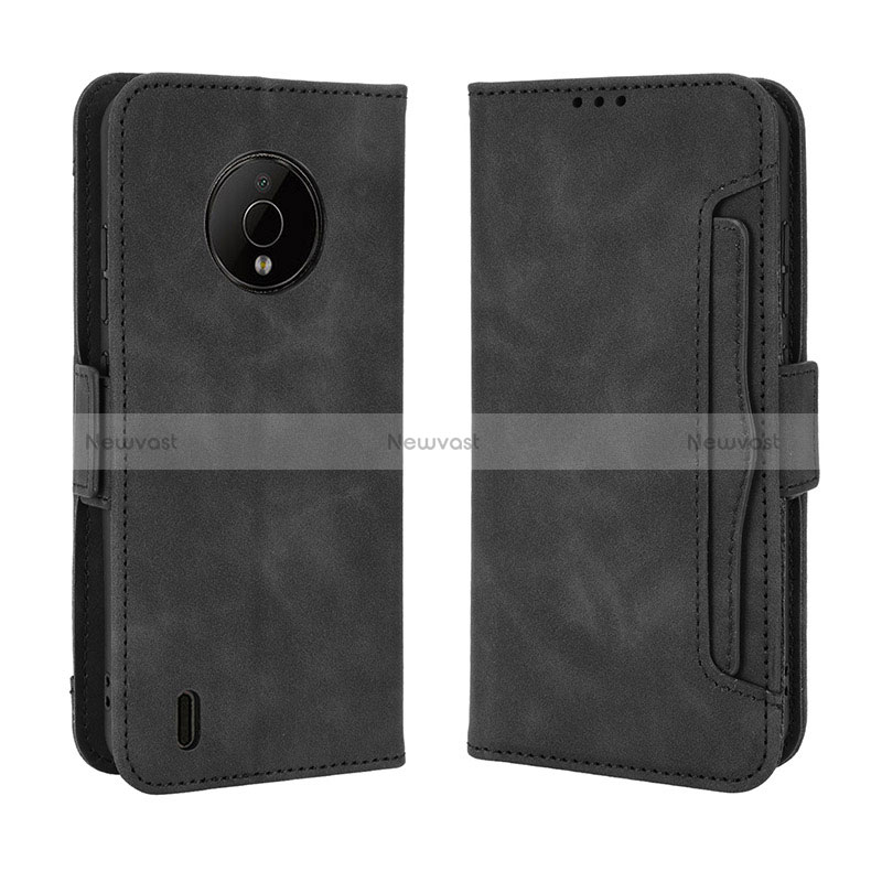 Leather Case Stands Flip Cover Holder BY3 for Nokia C200