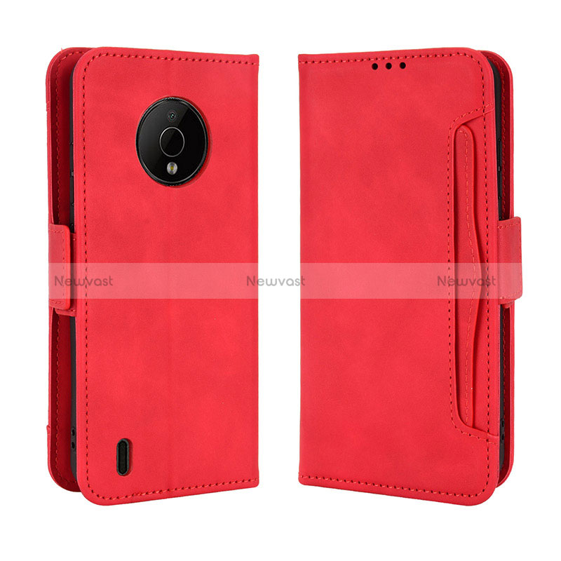 Leather Case Stands Flip Cover Holder BY3 for Nokia C200