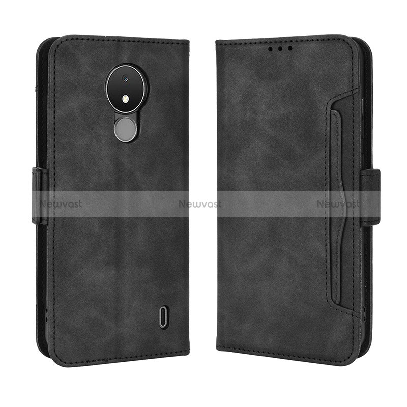 Leather Case Stands Flip Cover Holder BY3 for Nokia C21