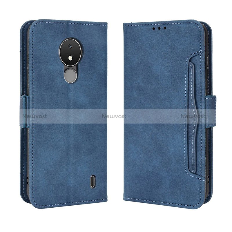 Leather Case Stands Flip Cover Holder BY3 for Nokia C21