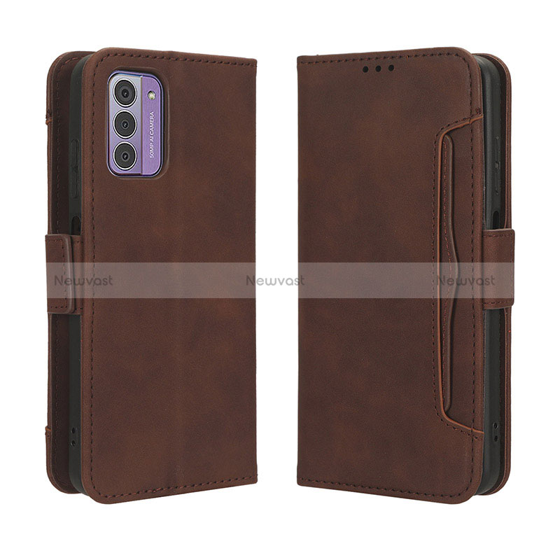 Leather Case Stands Flip Cover Holder BY3 for Nokia C300