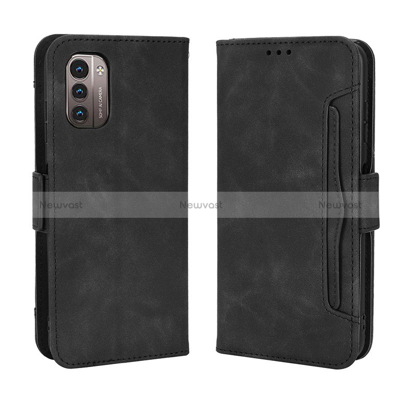 Leather Case Stands Flip Cover Holder BY3 for Nokia G21