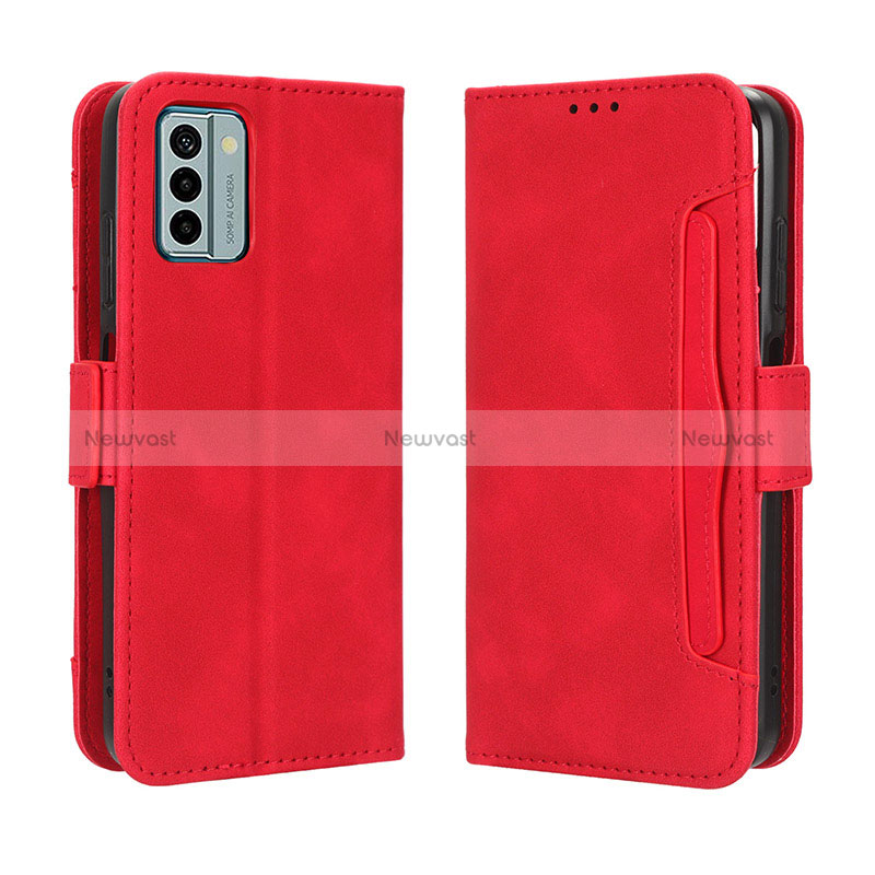 Leather Case Stands Flip Cover Holder BY3 for Nokia G22