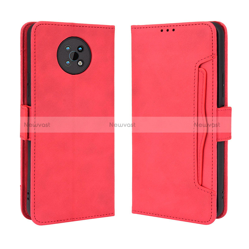 Leather Case Stands Flip Cover Holder BY3 for Nokia G50 5G