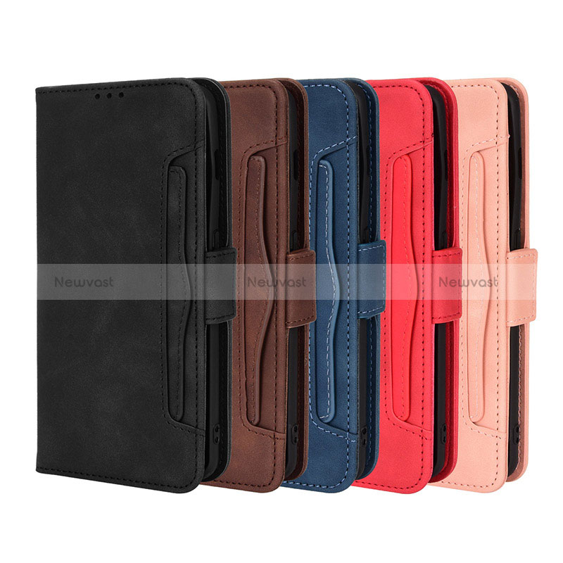 Leather Case Stands Flip Cover Holder BY3 for OnePlus 10 Pro 5G