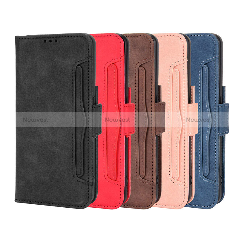 Leather Case Stands Flip Cover Holder BY3 for OnePlus 10R 5G