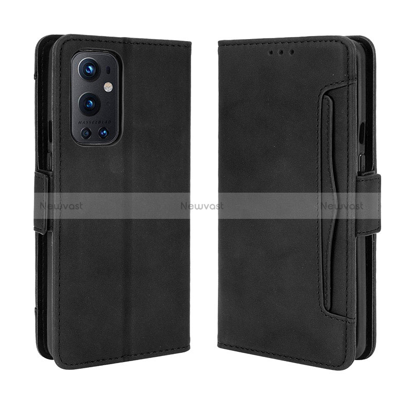 Leather Case Stands Flip Cover Holder BY3 for OnePlus 9 Pro 5G