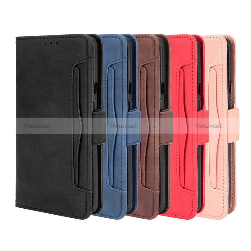 Leather Case Stands Flip Cover Holder BY3 for OnePlus 9 Pro 5G