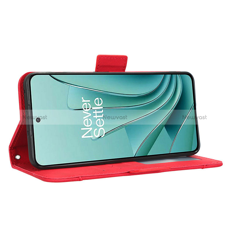 Leather Case Stands Flip Cover Holder BY3 for OnePlus Nord 3 5G